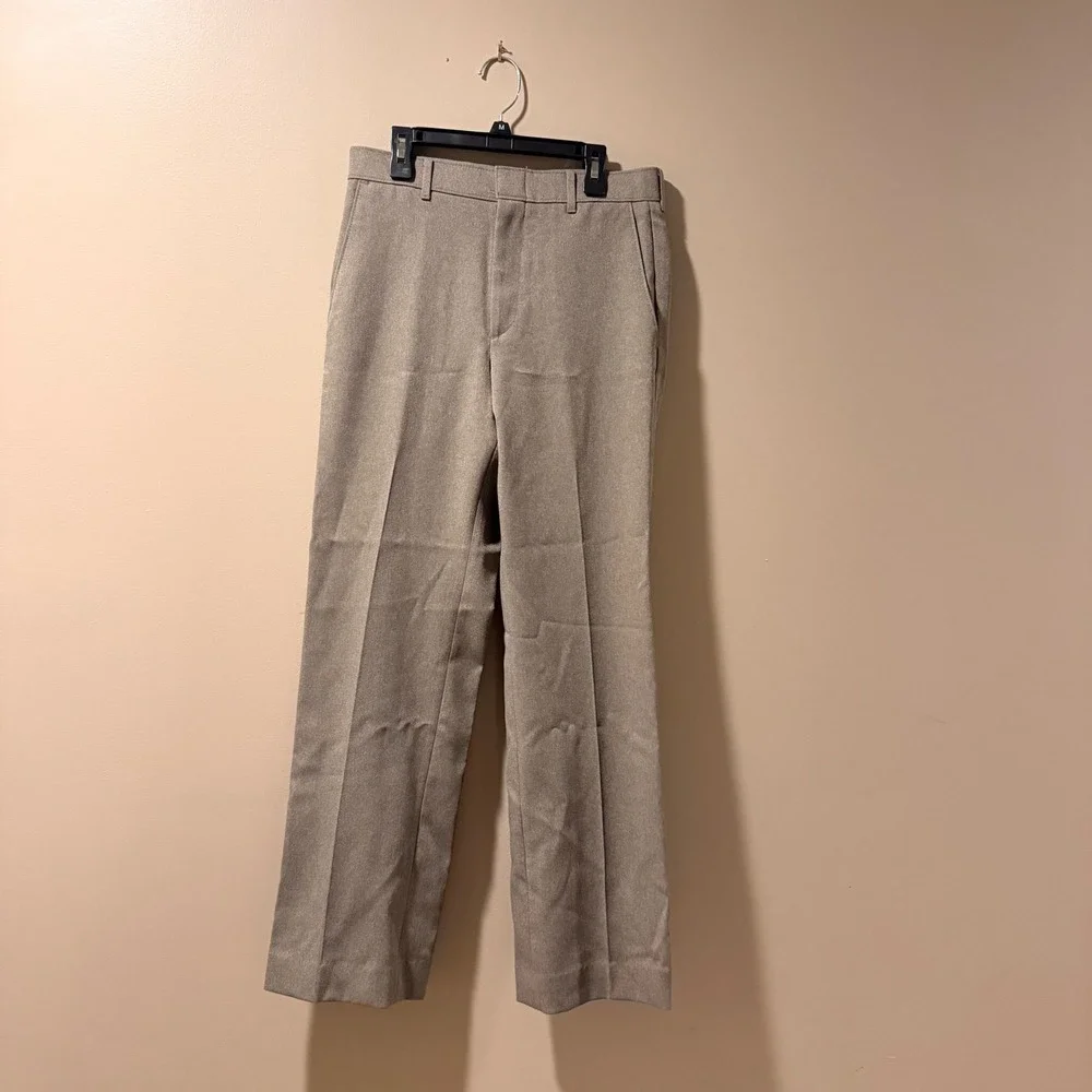Vintage Levis Action Slacks Mens 30x30 Brown Sta-Prest Trousers 70's Retro USA